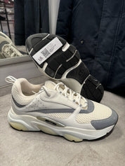 Dior B22 White Silver - Pre-Owned Size EU45/US12 (No original box)