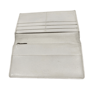 Goyard Richelieu Wallet Goyardine White (Preowned) - Pre-Owned