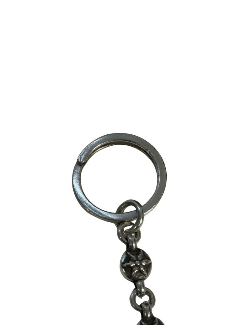 Chrome Hearts Star Ball Wallet Chain w/Keyring - Lightly Used (21 Inches)