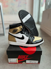 Air Jordan 1 Retro High NRG Patent Gold Toe - Pre-Owned Size 10.5