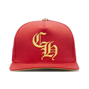 Chrome Hearts CH Trucker Hat Red/Yellow