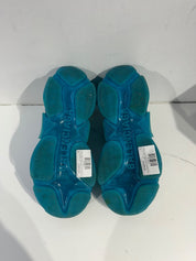 Balenciaga Triple S Clear Sole Teal Blue - Pre-Owned Size 9 (No original box)