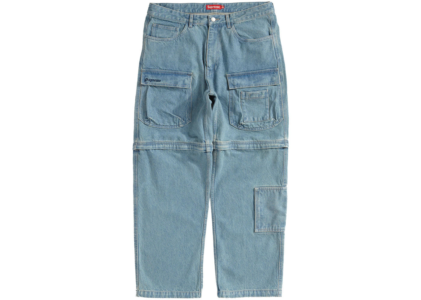 Supreme Zip-Off Utility Pant Denim