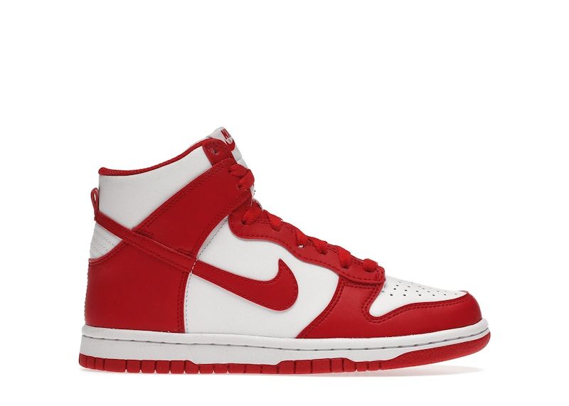 Nike Dunk High Championship White Red (GS)