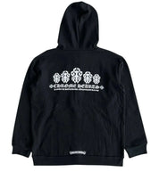 Chrome Hearts Hollywood Dagger Zip-Up Hoodie Black