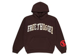 Travis Scott x Cactus Plant Flea Market "Free Thugger" Hoodie Brown