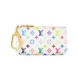 Louis Vuitton x Takashi Murakami Key Pouch White Multicolored