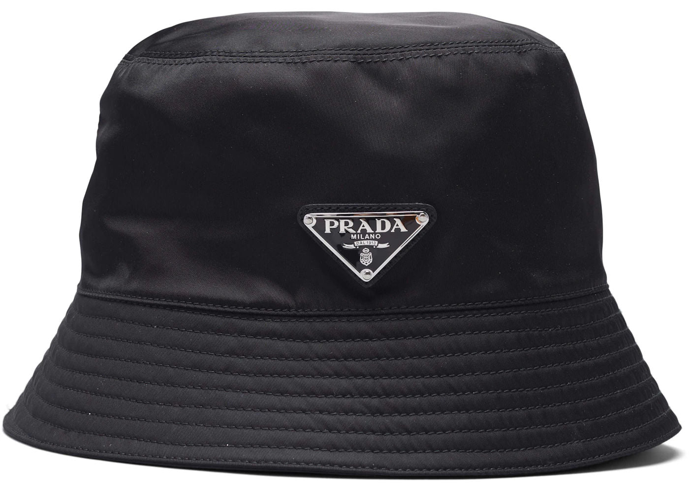 Prada Re-Nylon Bucket Hat Black