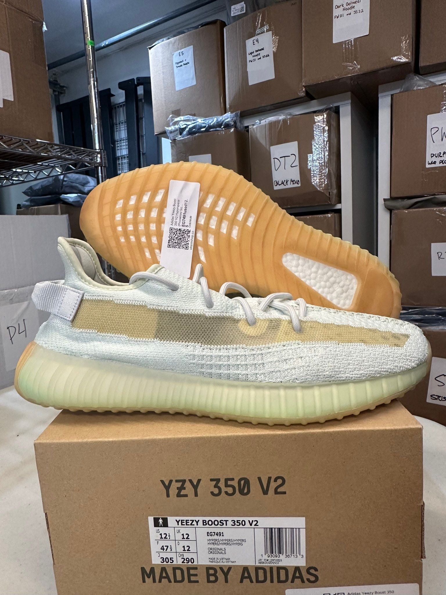 Adidas Yeezy Boost 350 V2 Hyperspace - Pre-Owned Size 12.5