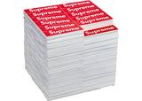 Supreme Rotary Hero Sticker Bricks Stool Side Table Red