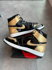 Air Jordan 1 Retro High NRG Patent Gold Toe - Pre-Owned Size 10.5