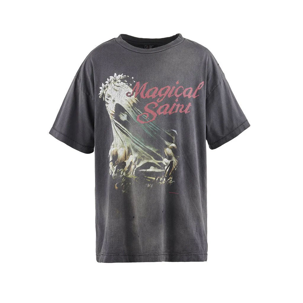 Saint Michael Magical Saint Tee Black
