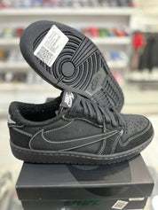 Jordan 1 Retro Low OG SP Travis Scott Black Phantom - Pre-Owned Size 8