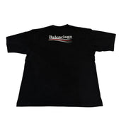 Balenciaga Political Campaign T-Shirt Black - Lightly Used Size L