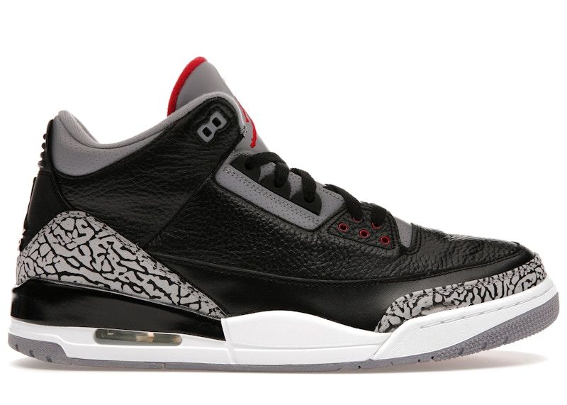 Jordan 3 Retro Black Cement (2011) (Replacement Box) - New (No original box)