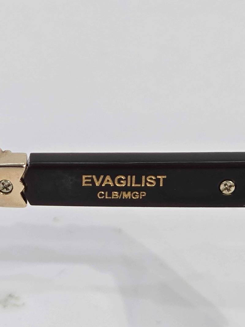 Chrome Hearts Evagilist Glasses Brown/Gold - Pre-Owned