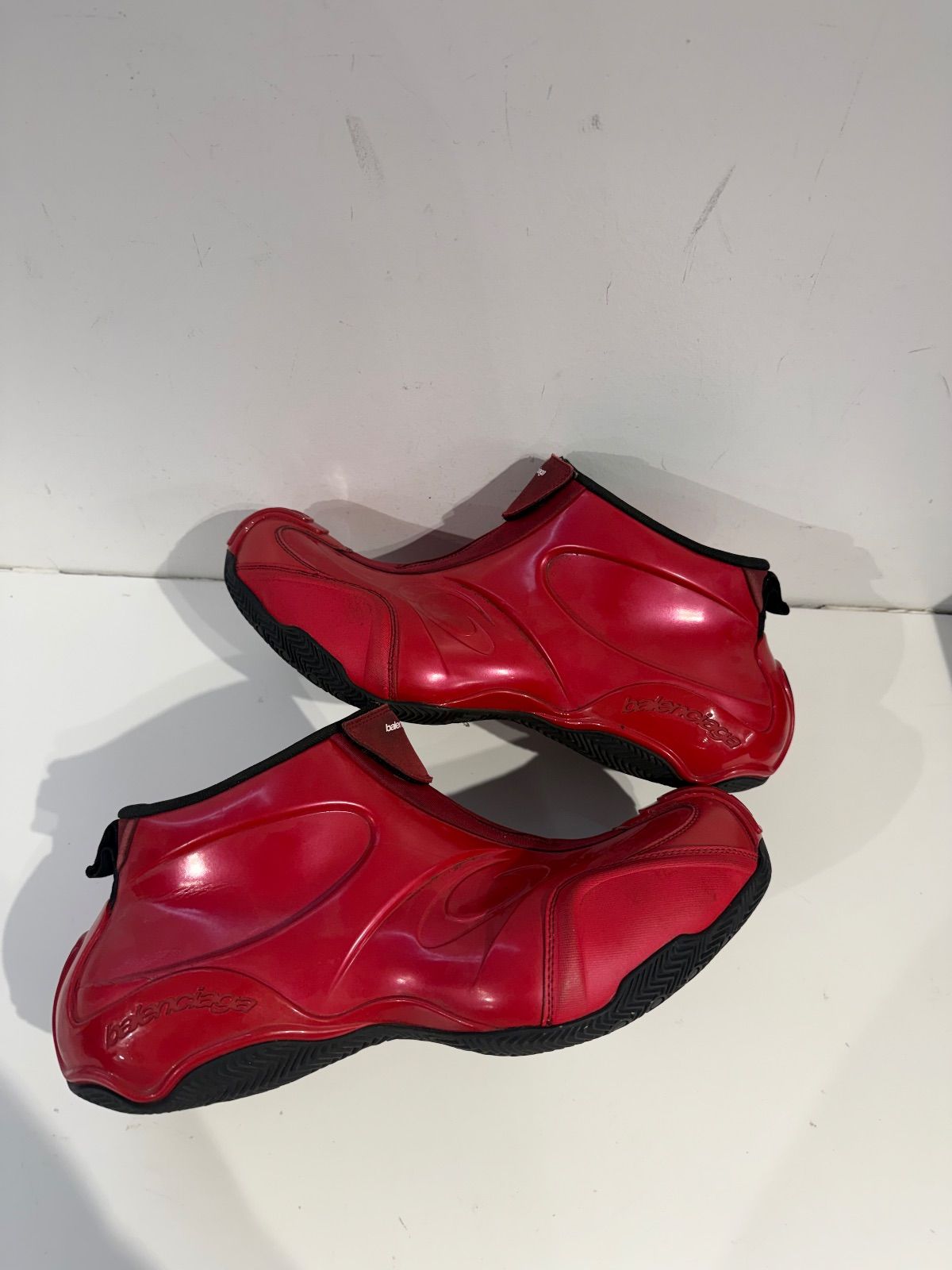 Balenciaga Basketball Sneaker Red - Pre-Owned Size 10 (No original box)