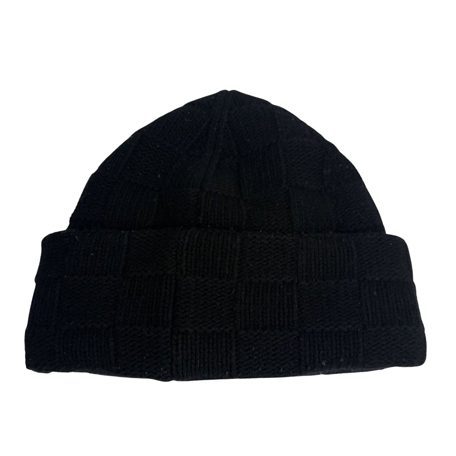 Louis Vuitton Damier Pearls Beanie Black - Lightly Used