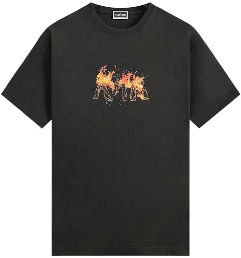 Kith x Marvel Ghost Rider Vintage Tee Black