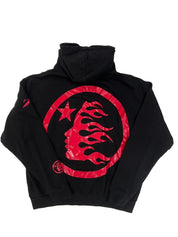 Hellstar Sport Logo Hoodie Black - Lightly Pre-Owned Size XL
