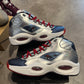Reebok Question Mid Iverson X Harden Silver Cross-Over (Preowned)