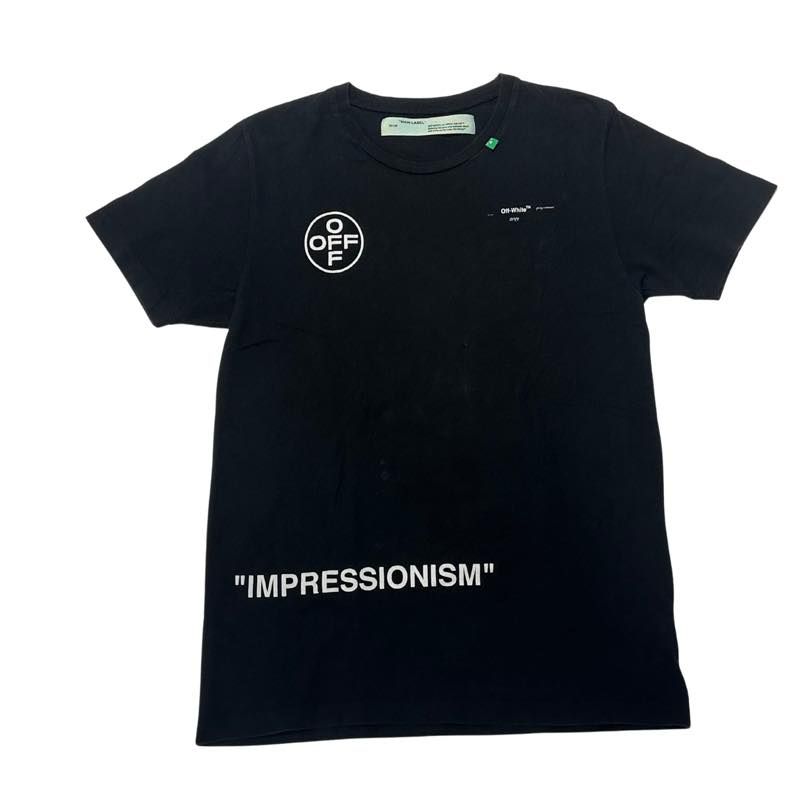 Off-White Panther Horror T-Shirt Black - Pre-Owned Size M