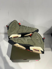 Jordan 6 Retro Travis Scott (GS) - Worn Once Size 7Y