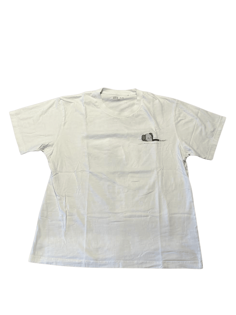 Kaws X Uniqlo UT Short Sleeve Artbook Cover T-Shirt White (Preowned Size XL) - Pre-Owned