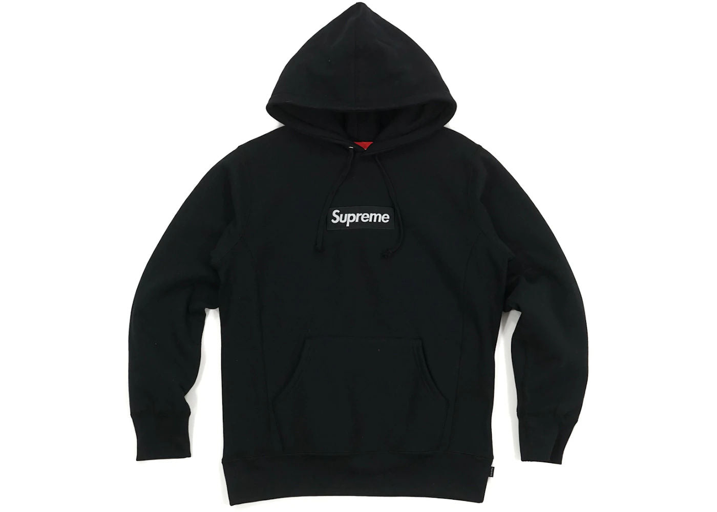 Supreme Box Logo Hooded Sweatshirt Black (FW16) - Pre-Owned Size L