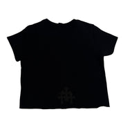 Chrome Hearts Y Not Dagger Cemetery Cross Patch Women's S/S Sweatshirt - Gently Used Size M