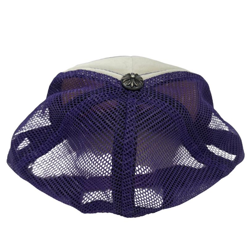 Chrome Hearts CH Hollywood Trucker Hat Purple/White/Pink - Lightly Pre-Owned