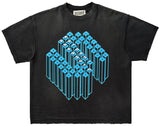Satoshi Nakamoto Gridlock T-Shirt Washed Black