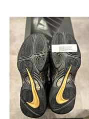 Nike Air Foamposite Pro Black Metallic Gold - Pre-Owned Size 11