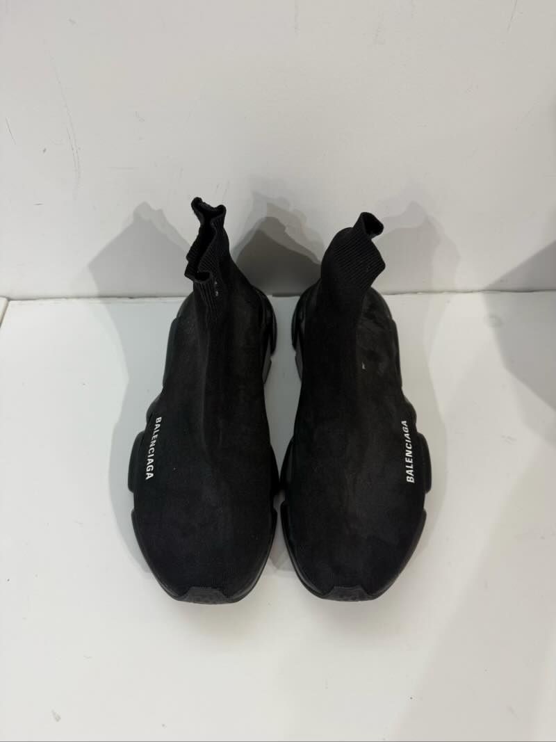 Balenciaga Speed Trainer Triple Black - Pre-Owned Size 11M (No Box)