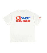 Saint Michael 100% Insane T-Shirt White