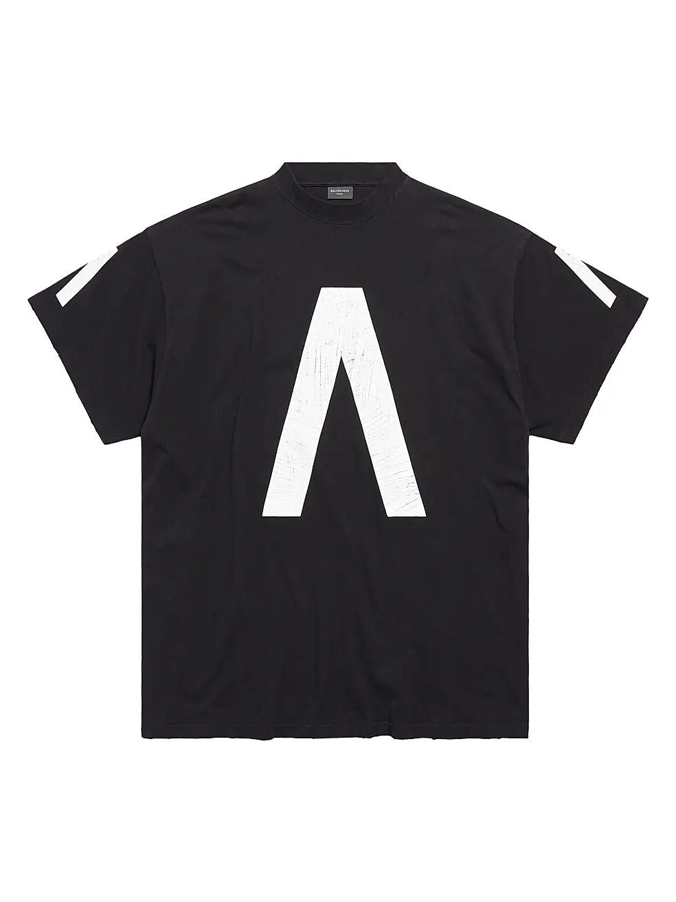 Balenciaga Archive Series Connected Oversized T-Shirt Black
