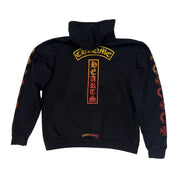 Chrome Hearts Black Sunset Gradient T-Bar Hoodie Black - Pre-Owned Size M