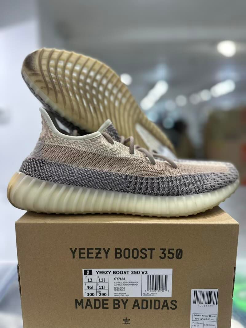 Adidas Yeezy Boost 350 V2 Ash Pearl - Pre-Owned Size 12