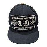 Chrome Hearts Hollywood Trucker Hat Black (Small Brim)