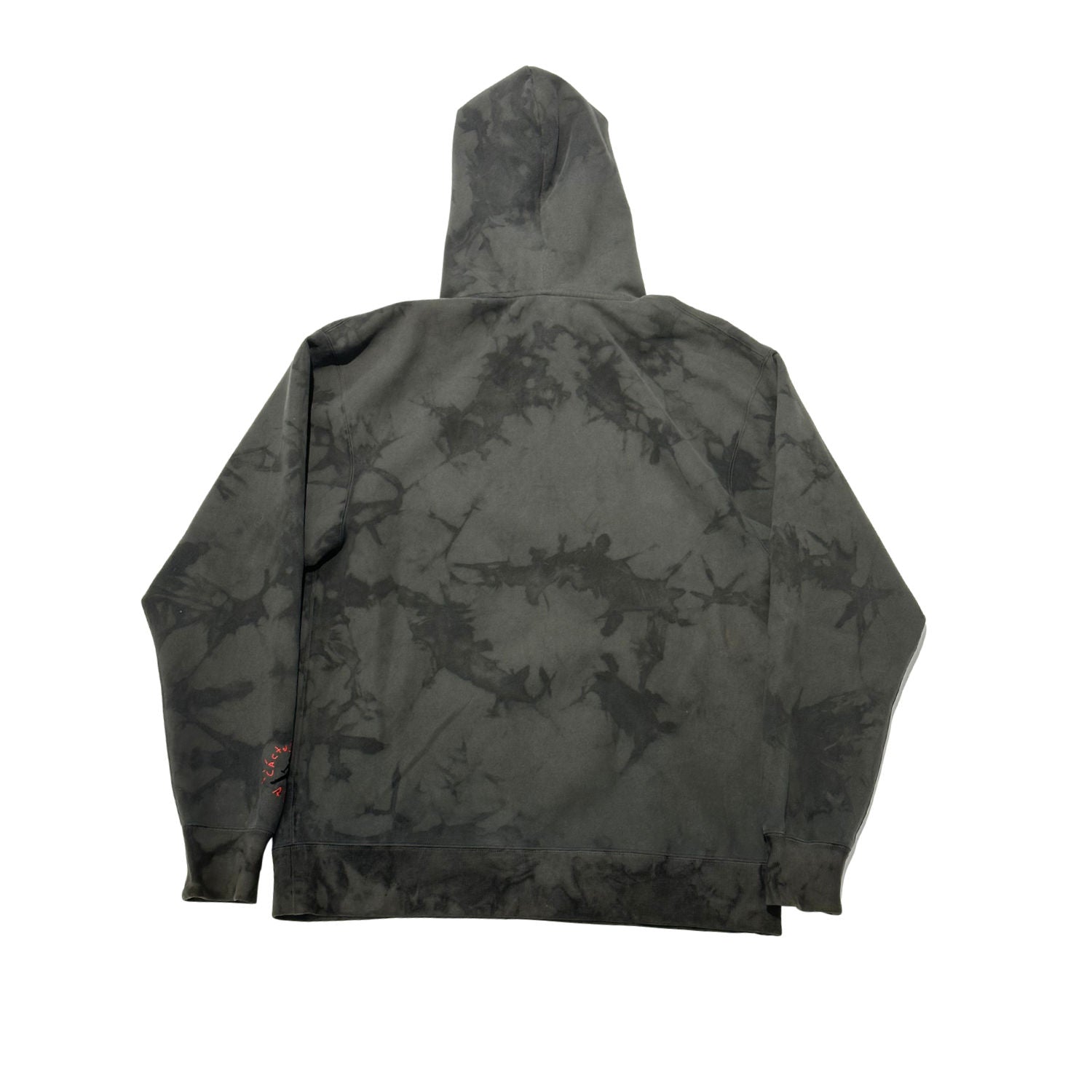 jordan x travis scott washed suede hoodie