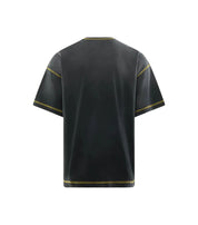 Satoshi Nakamoto There Is Fire T-Shirt Washed Black