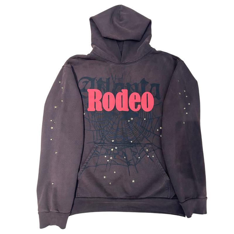 Travis Scott Cactus Jack x Sp5der Days Before Rodeo Hoodie Black - Pre-Owned Size L