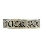 Chrome Hearts Fuck You 6MM Spacer Ring - Lightly Used Size 9.5