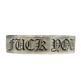 Chrome Hearts Fuck You 6MM Spacer Ring - Lightly Used Size 9.5