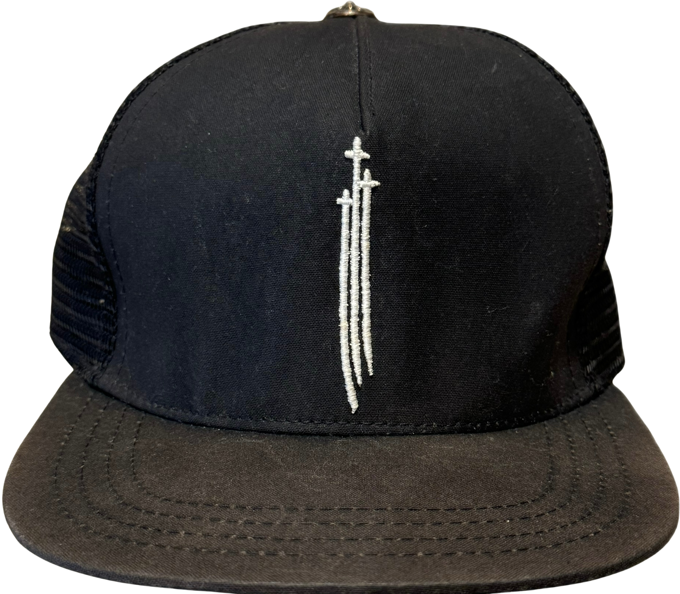 Chrome Hearts RS3 Trucker Hat Black (Preowned) - Pre-Owned