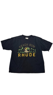 Rhude Beach Bum T-Shirt Black - Gently Pre-Owned Size M