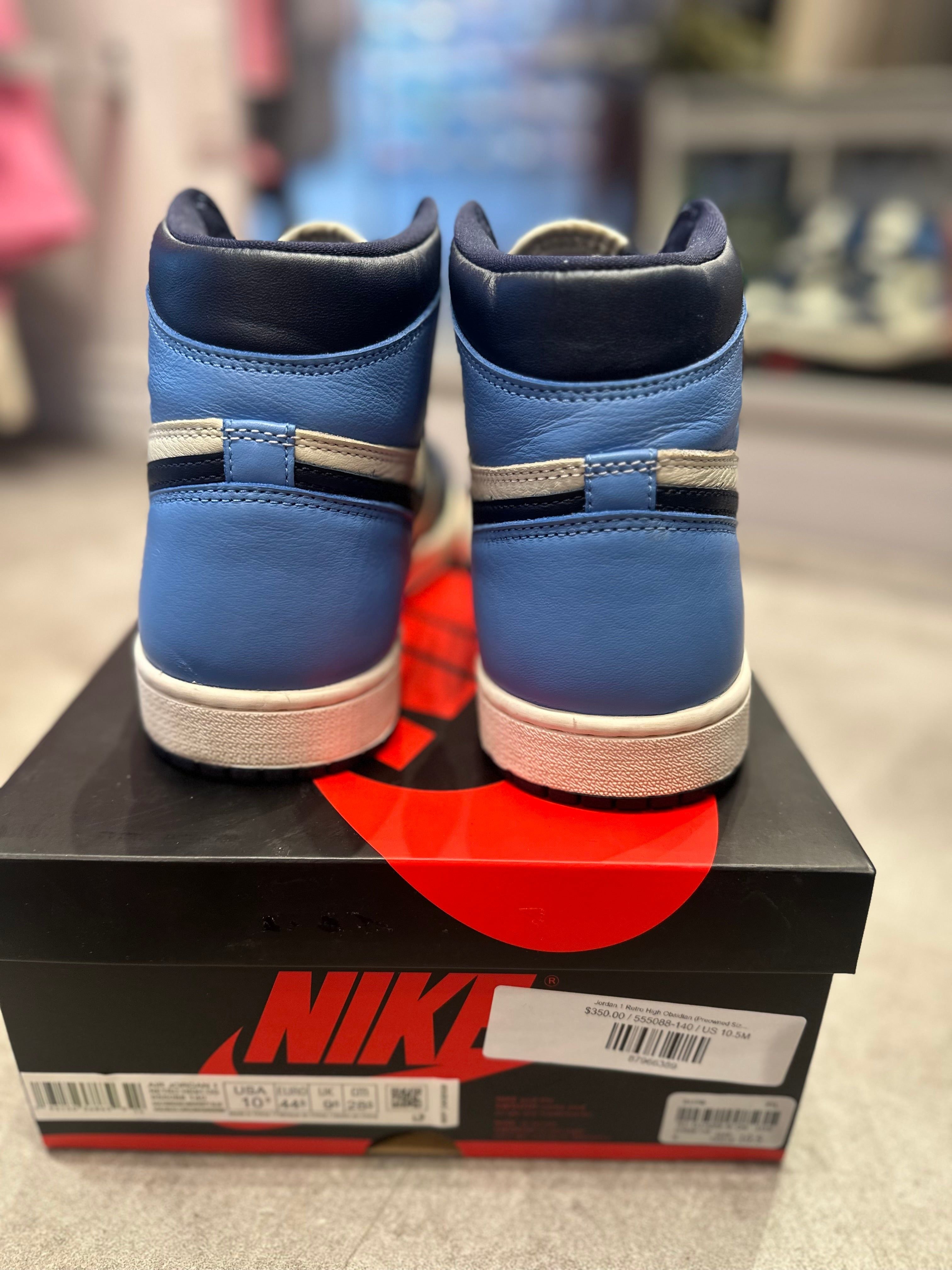 Jordan 1 Retro High Obsidian - Pre-Owned Size 10.5