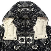 Moncler Gartempe Giubotto Bandana Jacket Black - Pre-Owned Size S