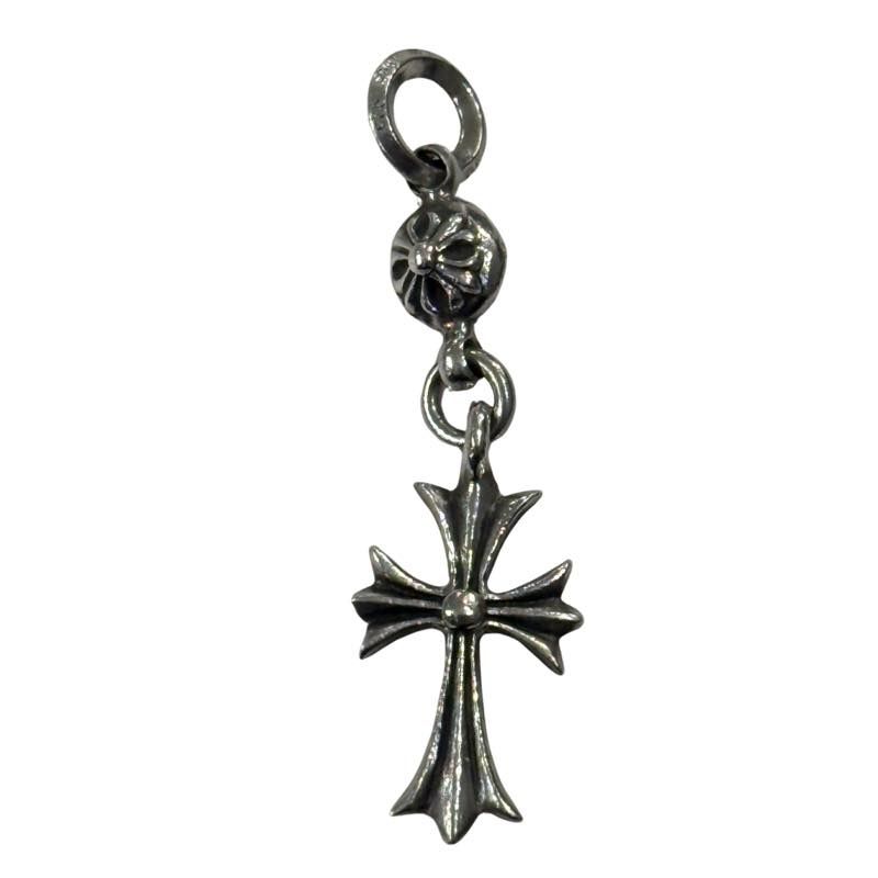 Chrome Hearts One Ball Tiny Cross Pendant - Lightly Pre-Owned