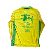 Stussy Brasil Football Polo Long Sleeve T-Shirt